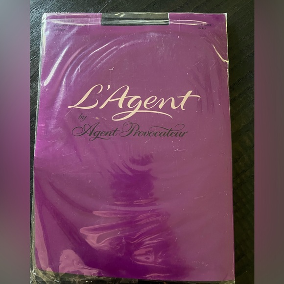 L’Agent Provocateur New in package seem heel stockings black - Picture 1 of 4
